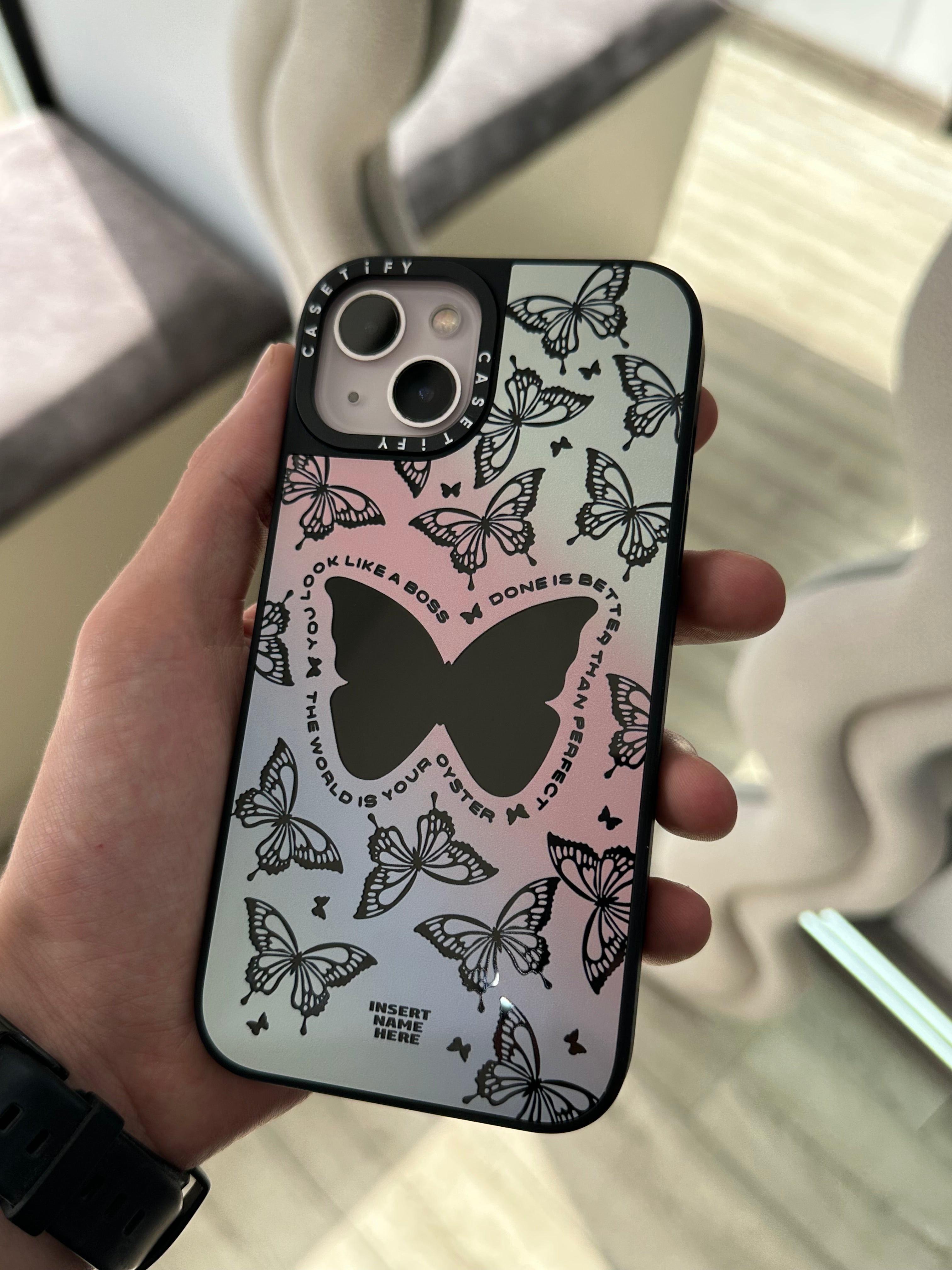 Coque papillon